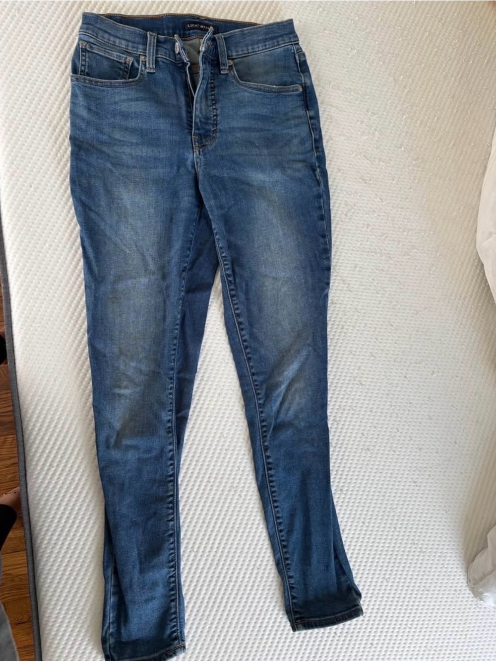 Lucky Brand Women's Dark Blue Skinny Jeans